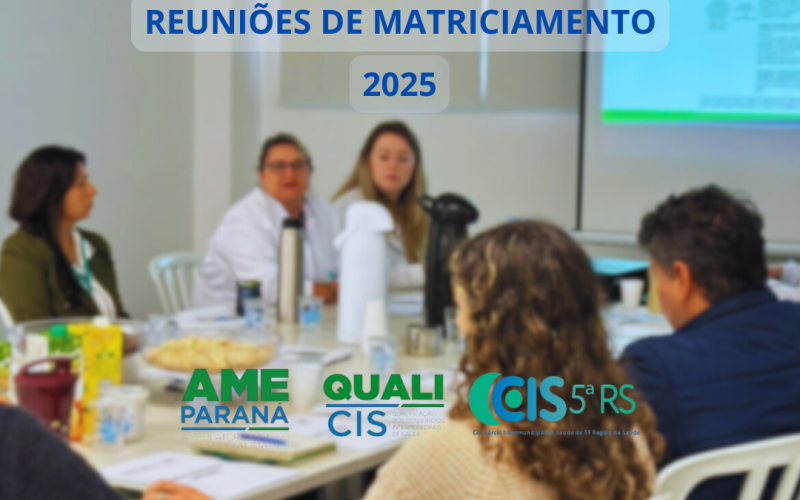 Reuniões de Matriciamento