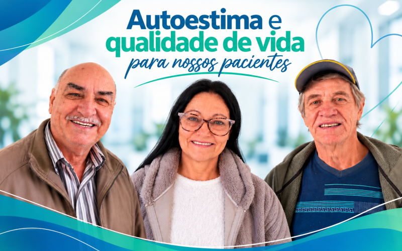 Devolvendo autoestima e qualidade de vida por meio da entrega de próteses dentárias