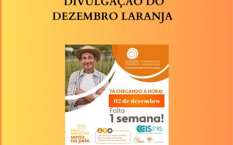 CAMPANHA DEZEMBRO LARANJA