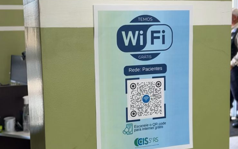 Wi-fi grátis para os pacientes do AME e CEO