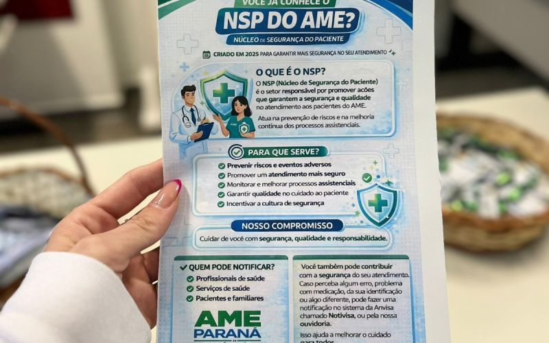 Ações Voltadas ao Dia Mundial da Saúde e à Semana do Núcleo de Segurança do Paciente